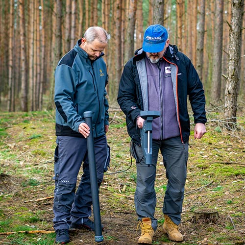 OKM Trainer on site in Poland providing Rover C4 training